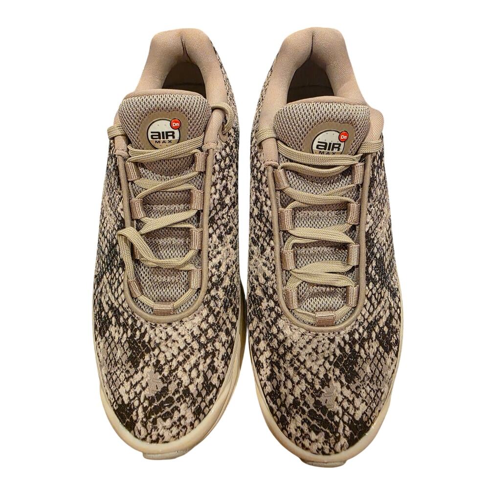 Nike Air Max DN Snake Print Bubble Sole Sneakers Neutral Taupe Women’s 6